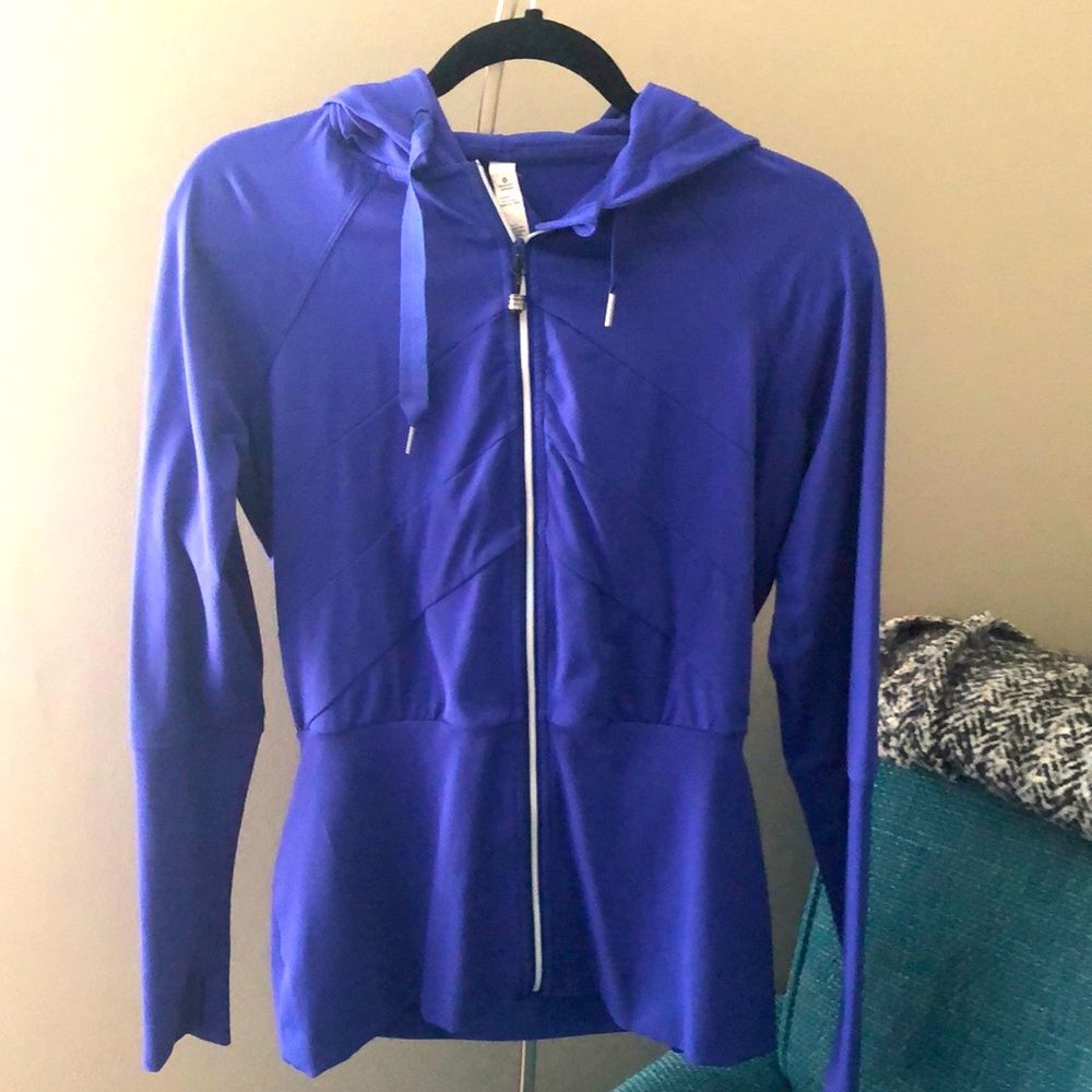 Lululemon Athletica Slim Fit Hoodie - Blue